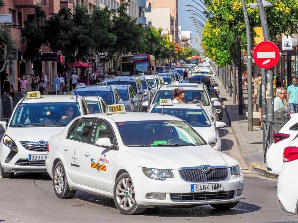 Ibiza Taxis Strike in 2018 1